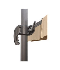 Schneider Classics Sonnenschirm Rhodos, Holzoptik, Quadratisch Ca. B300/T300 Cm -Gardena Store 1707751 WE DE 001 Rhodos3x3mocca