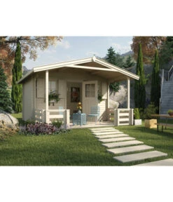 Weka Weekendhaus 138 Gr. 1, Ca. B450/H299/T514 Cm