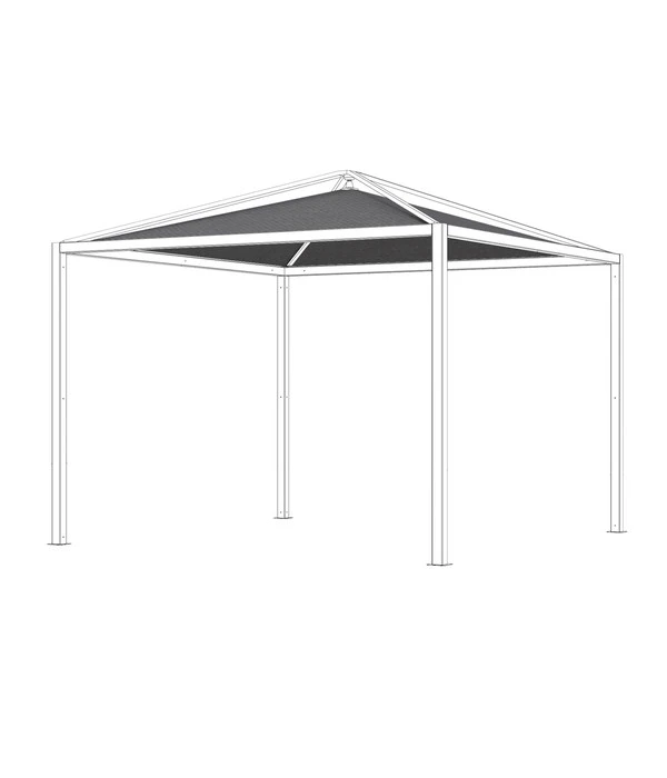 Siena Garden Schattenmanufaktur® Pergola Dachbezug Comuna, Ca. B300/T300 1 Siena Garden Schattenmanufaktur® Pergola Dachbezug Comuna, Ca. B300/T300