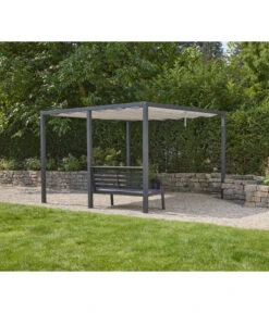 Siena Garden Schattenmanufaktur® Pergola-Zubehör Bank 15 Siena Garden Schattenmanufaktur® Pergola-Zubehör Bank -Gardena Store 2048890 WE MO 003 ManufakturBank150cm