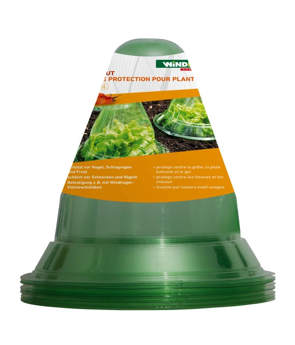 Windhager Pflanzenhut, Ø24 Cm, 10 Stk. 2 Windhager Pflanzenhut, Ø24 Cm, 10 Stk. – Bild 2