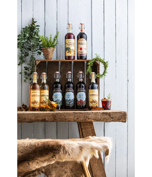 Altbayerischer Heidelbeerglühwein, 1 L 2 Altbayerischer Heidelbeerglühwein, 1 L – Bild 2