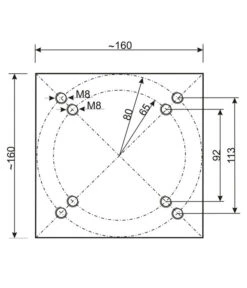 Schneider Classics Sonnenschirm Rhodos, Holzoptik, Quadratisch Ca. B300/T300 Cm -Gardena Store 2457992 2451714 2887917 4355640 WE DE 001 LochkreisAmpelschirme