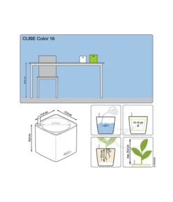 LECHUZA® CUBE Color, All-in-One Set -Gardena Store 3179769 3179777 3179751 WE DE 001 CubeColor16