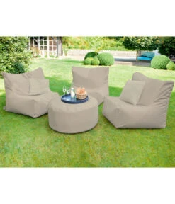 Outbag Outdoor-Sitzsack Piece Zipper Plus -Gardena Store 3484821 WE MO 001 OutbagOutdoorsitzsackbeige