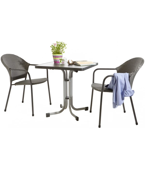 Sieger Boulevard-Klapptisch Mecalit®-PRO, Ca. B70/H72/T70 Cm 3 Sieger Boulevard-Klapptisch Mecalit®-PRO, Ca. B70/H72/T70 Cm – Bild 3
