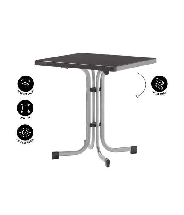 Sieger Boulevard-Klapptisch Mecalit®-PRO, Ca. B70/H72/T70 Cm 6 Sieger Boulevard-Klapptisch Mecalit®-PRO, Ca. B70/H72/T70 Cm – Bild 6