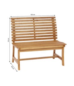 Dehner Akazienbank Paisley, 2-Sitzer -Gardena Store 4069167 WE BG 001 AkazienbankPaisley