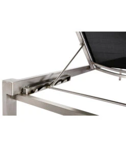 Best Rollliege Marbella, Edelstahl, Schwarz, Ca. B67/H33/T200 Cm 6 Best Rollliege Marbella, Edelstahl, Schwarz, Ca. B67/H33/T200 Cm -Gardena Store 4109609 WE DE 001 BestRollliegeMarbellaEdelstahlSchwarz