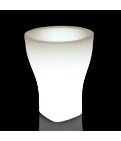 Farmet Kunststoff-Pflanzkübel Domus, Ca. ø 48/H60 Cm, Perlweiß Beleuchtet -Gardena Store 4181608 WE DE 002 DOMUSRunderPflanzkuebelDurchmesser48cm60cmhochPERLWEISSBELEUCHTETPERLWEISS