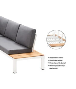 Dehner Aluminium-Lounge Malibu, 2-teilig 11 Dehner Aluminium-Lounge Malibu, 2-teilig -Gardena Store 4209870 WE IG 001 DehnerAluLoungeMalibu