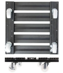 Wagner WPC-Pflanzenroller, 38 X 38 Cm, Anthrazit -Gardena Store 4272480 WE DE 006 MULTIROLLERWPC