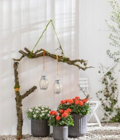 Dehner Solar-Zinkglühbirne Chester, Ca. Ø15,5/H30,5 Cm -Gardena Store 4395182 WE MO 002 DehnerZinkgluehbirneChester