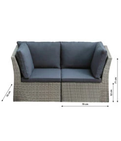 Dehner Geflecht-Lounge Rom, 4-teilig 28 Dehner Geflecht-Lounge Rom, 4-teilig -Gardena Store 4407334 WE BG 001 DehnerGeflechtLoungeRomNEU