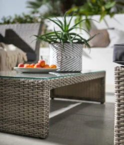 Dehner Geflecht-Lounge Rom, 4-teilig 31 Dehner Geflecht-Lounge Rom, 4-teilig -Gardena Store 4407334 WE DE 001 DehnerGeflechtLoungeRomNEU