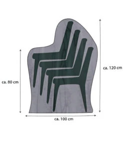 Dehner Abdeckhaube XL Für Stühle, 70x120x100 Cm, Grau -Gardena Store 4411013 WE BG 001 ADHFUERSTUEHLEXL