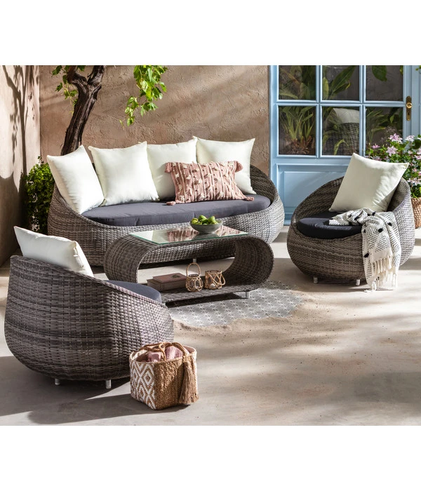 Dehner Geflechtsessel Avani 2 Dehner Geflechtsessel Avani – Bild 2