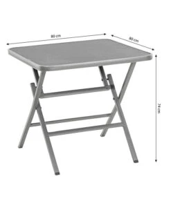 Dehner Klapptisch Chicago, Eckig -Gardena Store 4422382 WE BG 001 DehnerKlapptischChicagoeckig80x80cmNEU