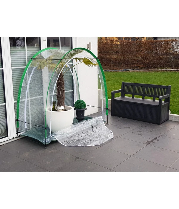 Bio Green Überwinterungszelt Arctic, Ca. B186/H175/T84 Cm 6 Bio Green Überwinterungszelt Arctic, Ca. B186/H175/T84 Cm – Bild 6