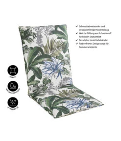 Madison Niederlehnerpolster Maui, Ca. B50/H5/T105 Cm -Gardena Store 4433736 WE IG 001 SesselpolsterMaui