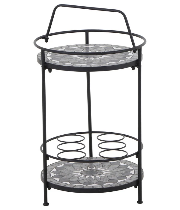 Siena Garden Mosaikbeistelltisch Como, Ca. Ø41/H74 Cm 1 Siena Garden Mosaikbeistelltisch Como, Ca. Ø41/H74 Cm