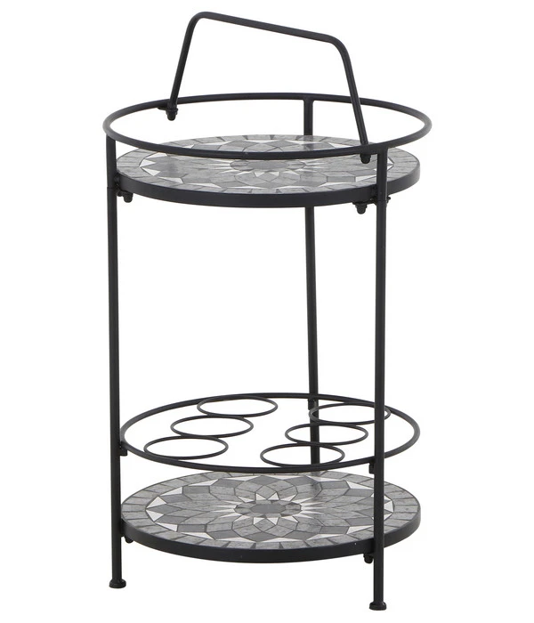 Siena Garden Mosaikbeistelltisch Como, Ca. Ø41/H74 Cm 2 Siena Garden Mosaikbeistelltisch Como, Ca. Ø41/H74 Cm – Bild 2