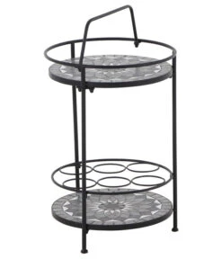 Siena Garden Mosaikbeistelltisch Como, Ca. Ø41/H74 Cm 7 Siena Garden Mosaikbeistelltisch Como, Ca. Ø41/H74 Cm -Gardena Store 4498788 WE FS 003 BeistelltischComo42cm