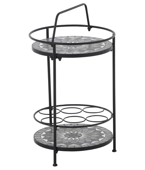 Siena Garden Mosaikbeistelltisch Como, Ca. Ø41/H74 Cm 3 Siena Garden Mosaikbeistelltisch Como, Ca. Ø41/H74 Cm – Bild 3