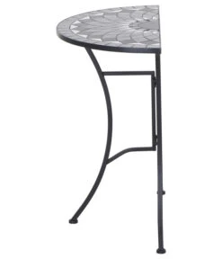 Siena Garden Mosaiktisch Como Halbrund, Ca. B35/H71/T70 Cm -Gardena Store 4498796 WE FS 003 TischComoH71cm