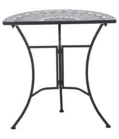 Siena Garden Mosaiktisch Como Halbrund, Ca. B35/H71/T70 Cm -Gardena Store 4498796 WE FS 004 TischComoH71cm