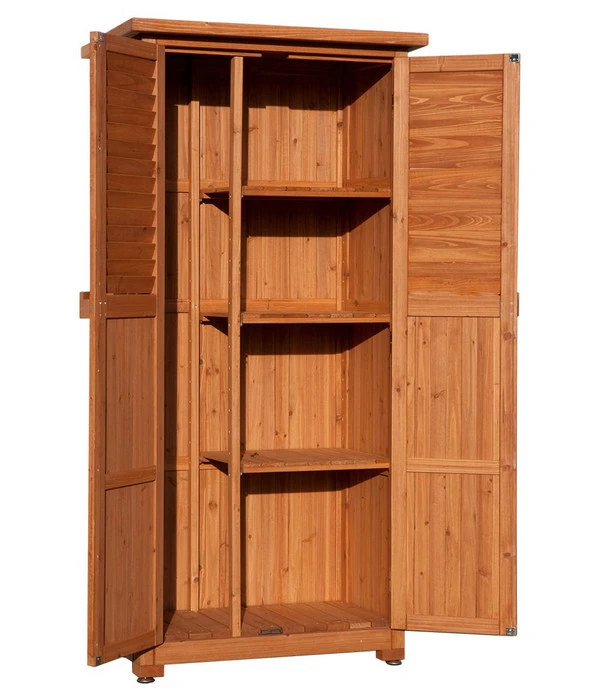 Weka Balkon- Und Terrassenschrank 195 A, Ca. B80/H180/T43 Cm 2 Weka Balkon- Und Terrassenschrank 195 A, Ca. B80/H180/T43 Cm – Bild 2