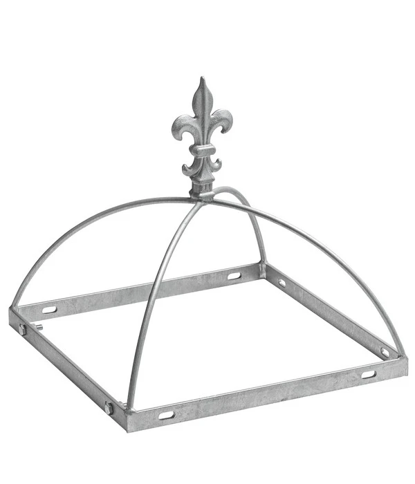 Dehner Metall-Rosenbogen Spitze, Ca. B40/H45/T40 Cm 1 Dehner Metall-Rosenbogen Spitze, Ca. B40/H45/T40 Cm