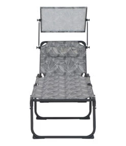 Siena Garden Campingliege Natura, Grau, Ca. B69/H43/T200 Cm -Gardena Store 6602981 WE FS 004 CampingliegeNatura