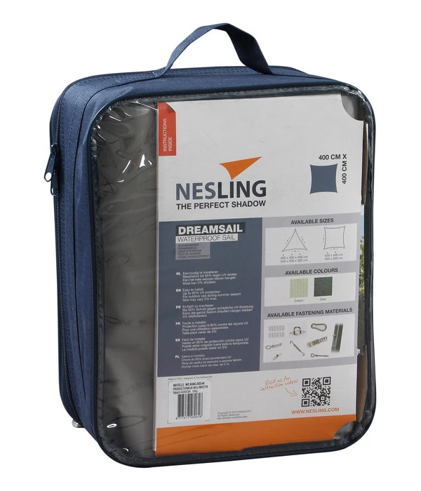 Nesling Sonnensegel Dreamsail, Quadratisch, Ca. B400/T400 Cm 2 Nesling Sonnensegel Dreamsail, Quadratisch, Ca. B400/T400 Cm – Bild 2