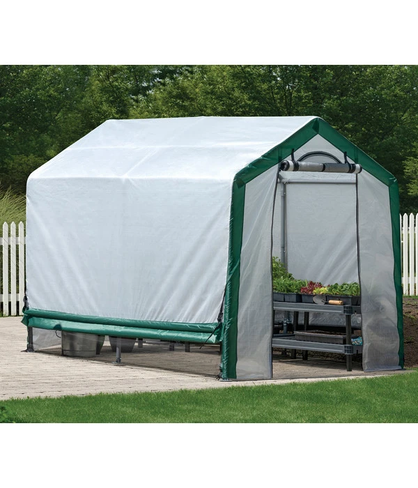 Shelter Logic Foliengewächshaus, Ca. B180/H200/T240 Cm 5 Shelter Logic Foliengewächshaus, Ca. B180/H200/T240 Cm – Bild 5