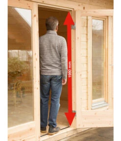 Wolff Finnhaus Gartenhaus Trondheim 70-B, Inkl. Seitendach Links 33 Wolff Finnhaus Gartenhaus Trondheim 70-B, Inkl. Seitendach Links -Gardena Store 6619225 WE DE 014 FinnhausGartenhaus