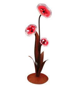 Ferrum Glas-Blume Alexandra, Ca. H134 Cm