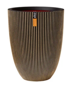 Capi Europe Kunststoff-Topf Groove Hoch, Rund