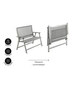 Dehner Klappbank Chicago, 2-Sitzer -Gardena Store 6701783 WE IG 001 KLAPPBANKCHICAGO