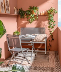 Dehner Klappbank Chicago, 2-Sitzer -Gardena Store 6701783 WE MO 001 BalkongruppeChicago