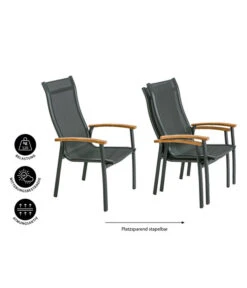 Dehner Stapelstuhl Chicago Wood -Gardena Store 6701866 WE IG 001 STAPELSTUHLCHICAGOWOOD