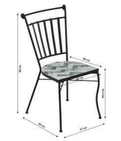 Dehner Mosaikstuhl Letizia 11 Dehner Mosaikstuhl Letizia -Gardena Store 6702070 WE BG 001 DehnerMosaikStuhlLetiziaNeu