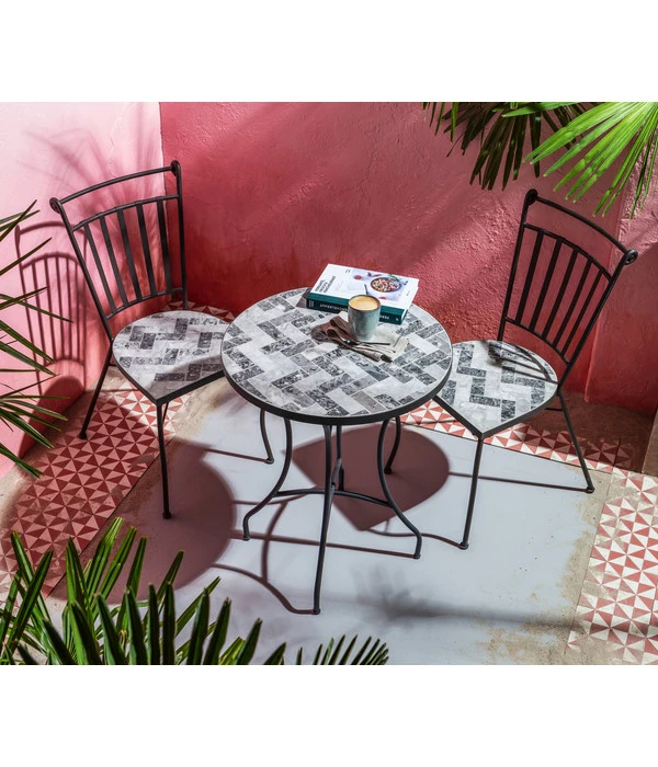 Dehner Mosaikstuhl Letizia 3 Dehner Mosaikstuhl Letizia – Bild 3