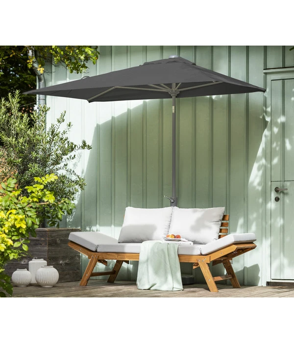 Dehner Balkonschirm Chios, Rechteckig, Ca. B210/T130 Cm 5 Dehner Balkonschirm Chios, Rechteckig, Ca. B210/T130 Cm – Bild 5