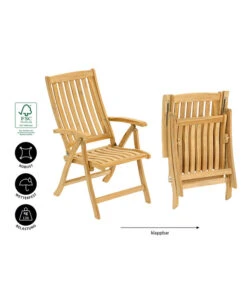 Dehner Klappsessel Havanna -Gardena Store 6707863 WE IG 001 KLAPPSESSELHAVANNATEAK