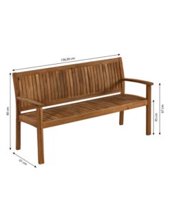 Dehner Gartenbank Valetta -Gardena Store 6708614 WE BG 001 BankValetta3er