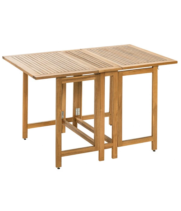 Dehner Balkonklapptisch Macao, Ca. B124/H74/T80 Cm 1 Dehner Balkonklapptisch Macao, Ca. B124/H74/T80 Cm
