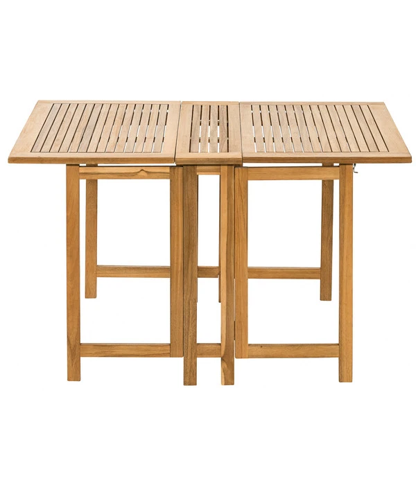 Dehner Balkonklapptisch Macao, Ca. B124/H74/T80 Cm 2 Dehner Balkonklapptisch Macao, Ca. B124/H74/T80 Cm – Bild 2