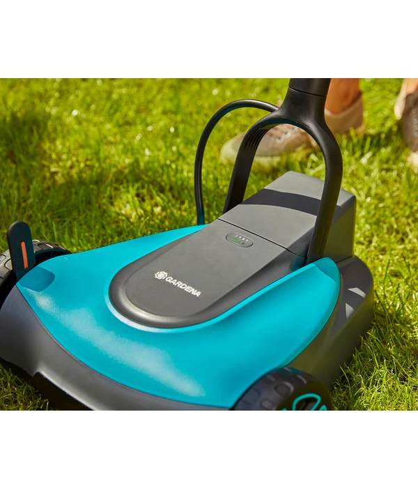 GARDENA Akku-Rasenmäher HandyMower 22/18V P4A Set, Ca. B34,5/H126/T38,5 Cm 10 GARDENA Akku-Rasenmäher HandyMower 22/18V P4A Set, Ca. B34,5/H126/T38,5 Cm – Bild 10