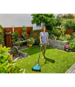 GARDENA Akku-Rasenmäher HandyMower 22/18V P4A Set, Ca. B34,5/H126/T38,5 Cm 31 GARDENA Akku-Rasenmäher HandyMower 22/18V P4A Set, Ca. B34,5/H126/T38,5 Cm -Gardena Store 6725923 WE MO 010 GARDENAAkkuRasenmaeherHandyMower2218VP4ASet 1